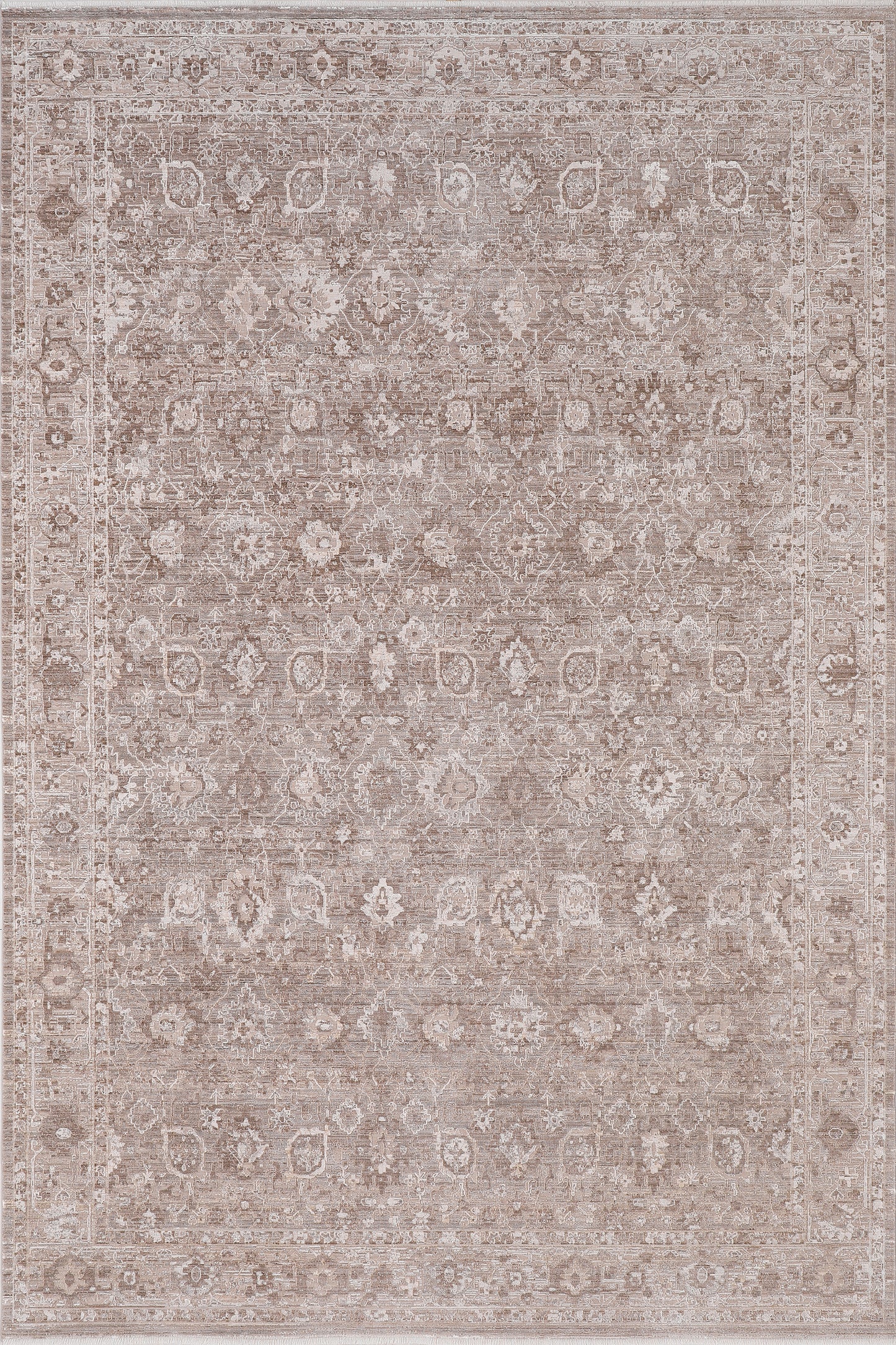 Lara 14620-889 Brown/Grey Area Rug