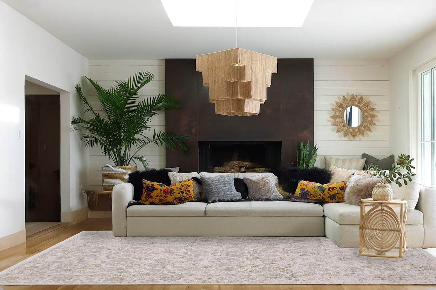 Lara 14622-810 Beige/Cream Area Rug