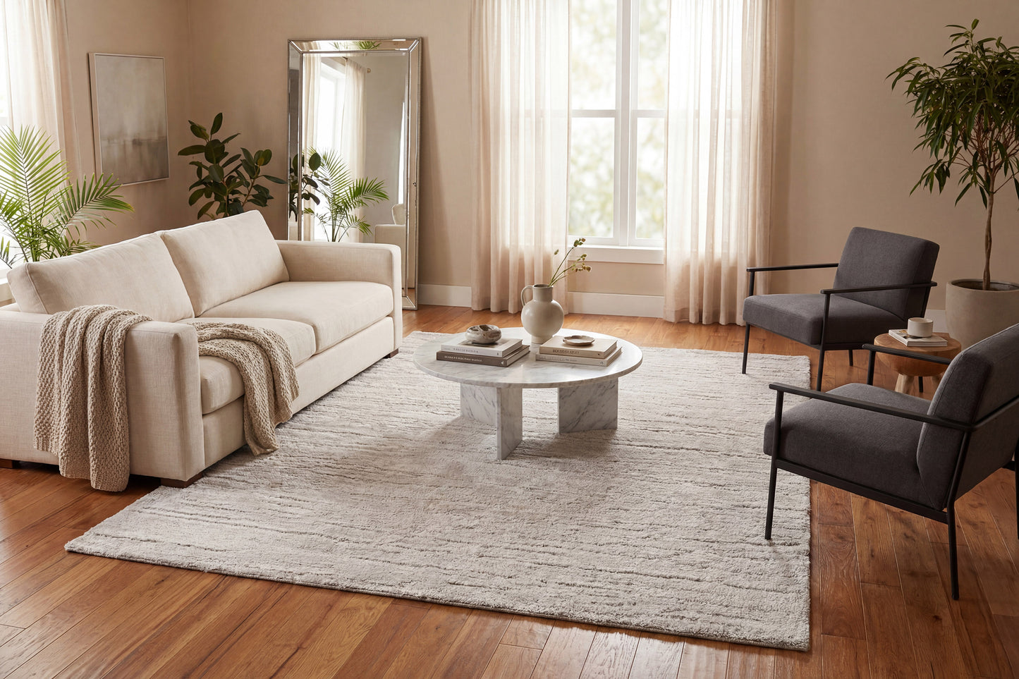 Masai 13025-6181 Ivory Area Rug