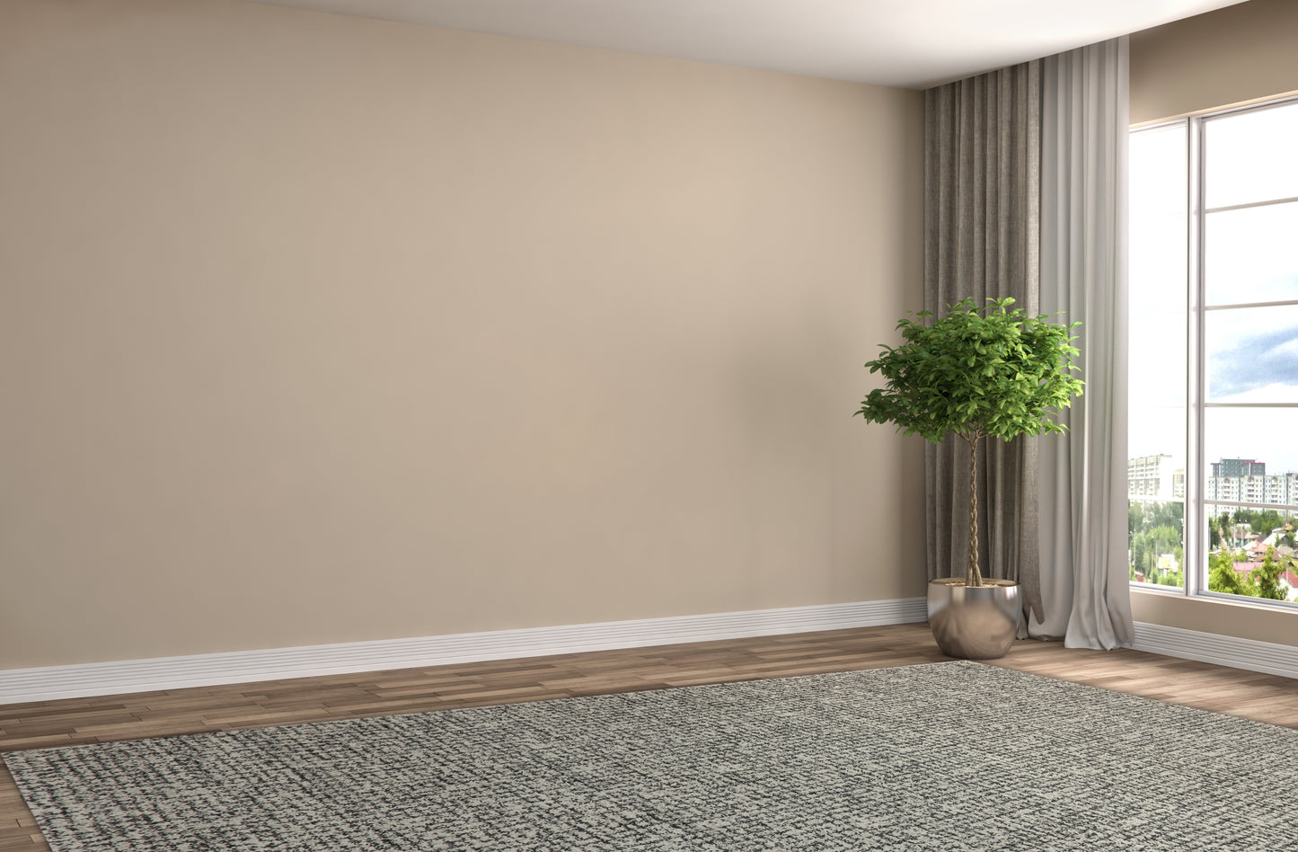 Mehari 23160-6288 Grey/Ivory Area Rug