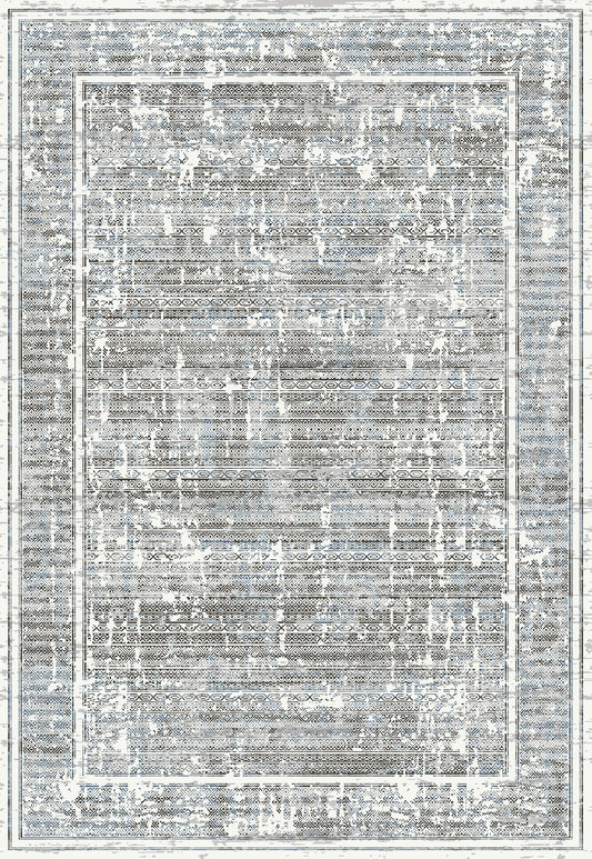 Melbourne 8162-951 Grey/Blue/Ivory Area Rug