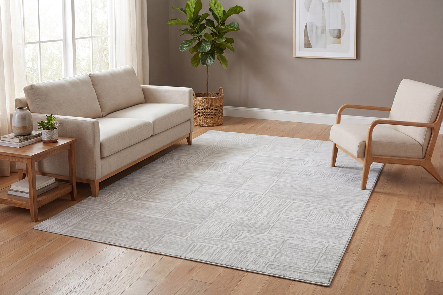 Merry 8833-180 Cream/Beige Area Rug