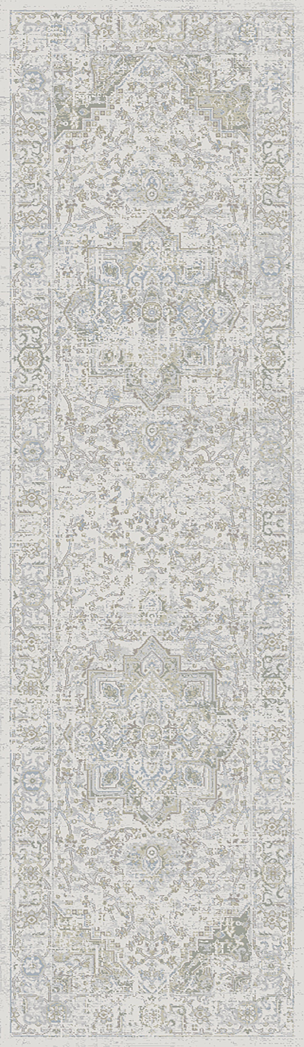 Milano 12501-980 Grey/Beige Area Rug