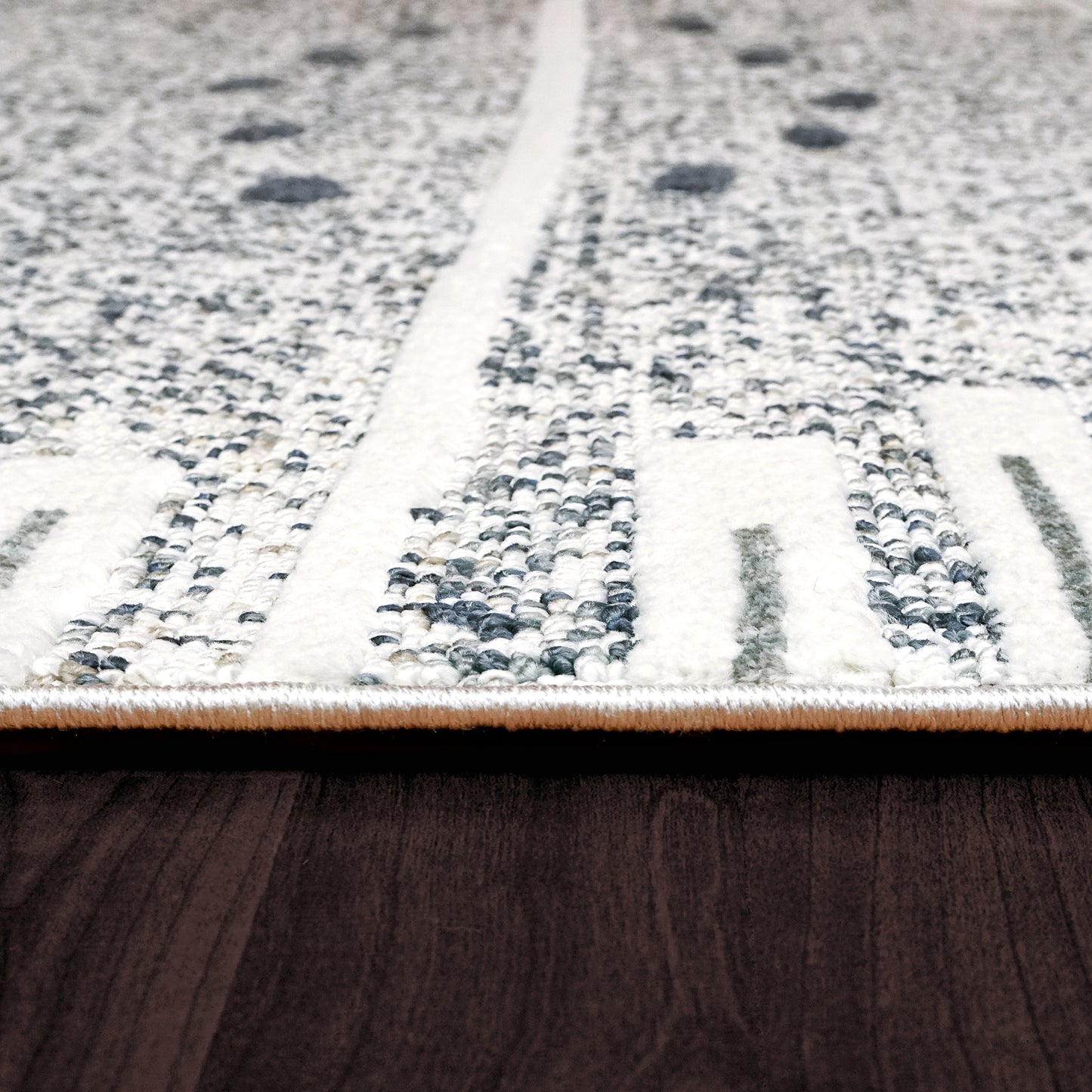 Myth 7300-510 Blue/Cream Area Rug