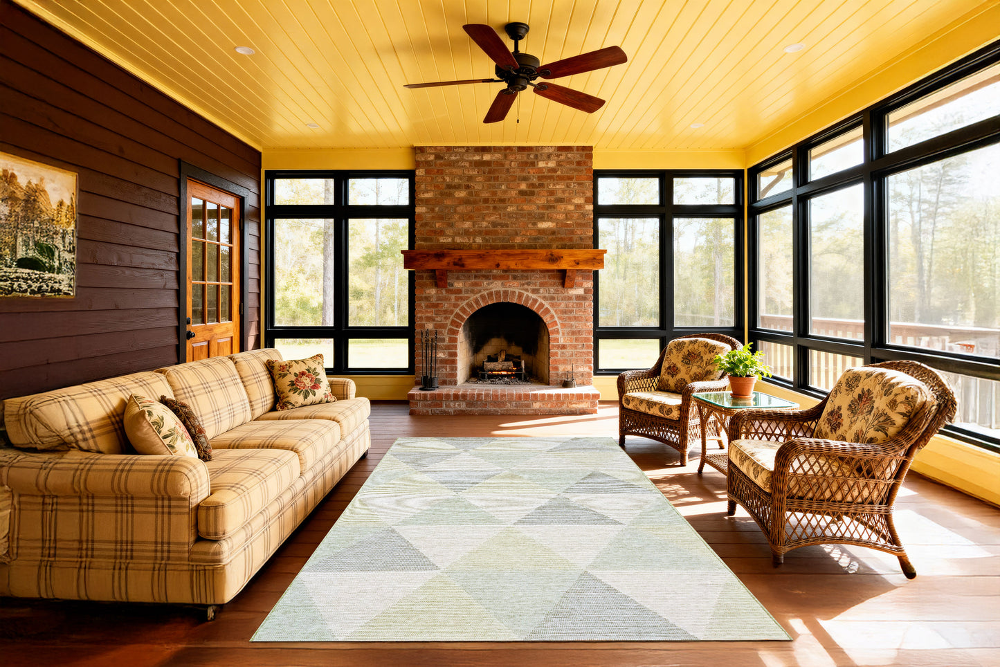 Newport 96004-4002 Green Area Rug