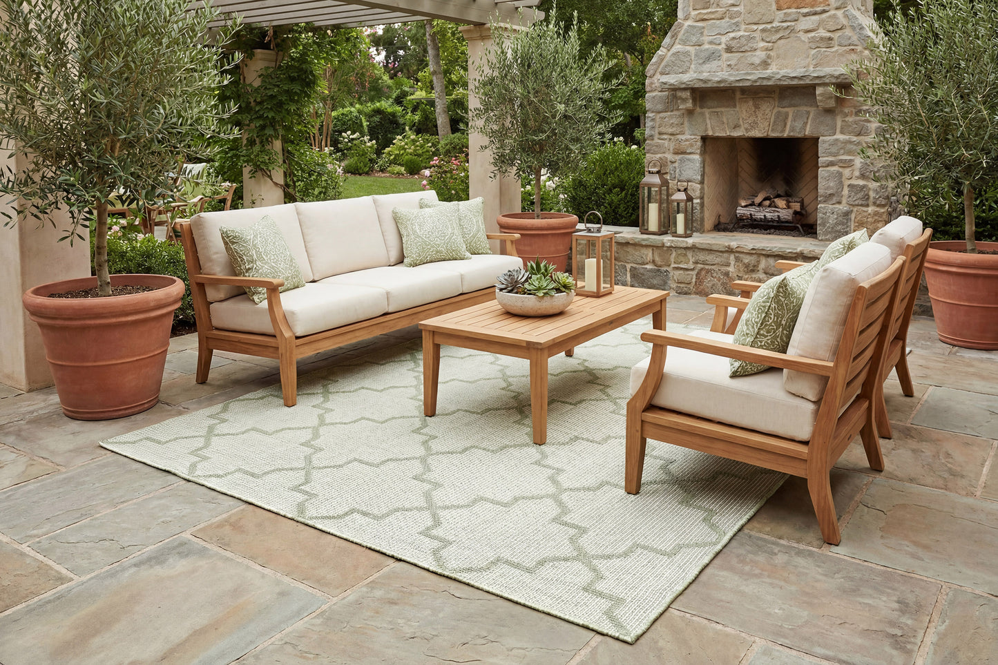 Newport 96003-4001 Green Area Rug