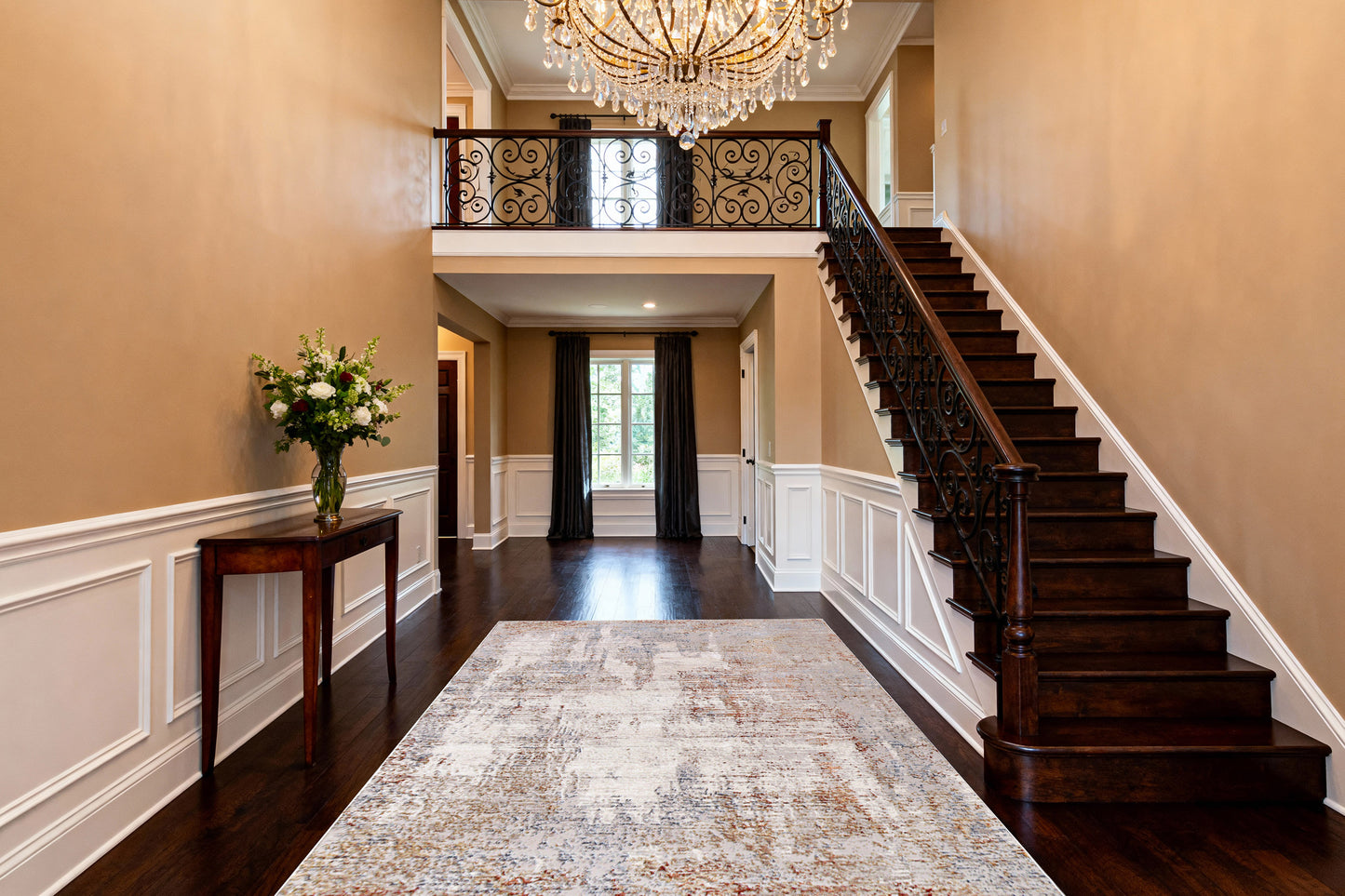 Obsession 9530-199 Cream/Grey/Multi Area Rug