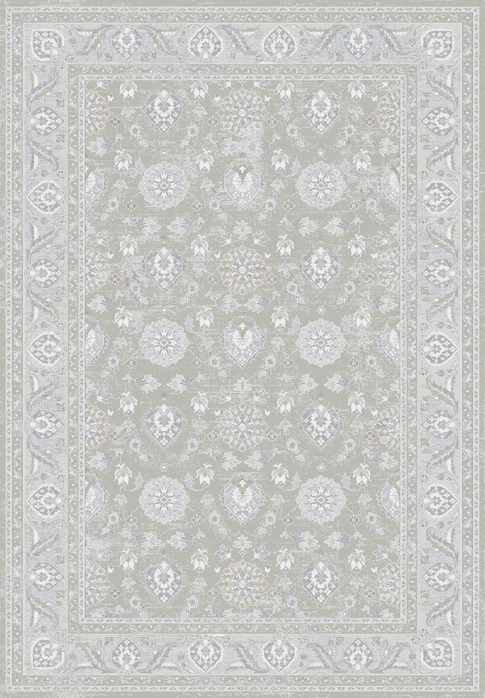Pacific 15940-810 Beige/Cream Area Rug