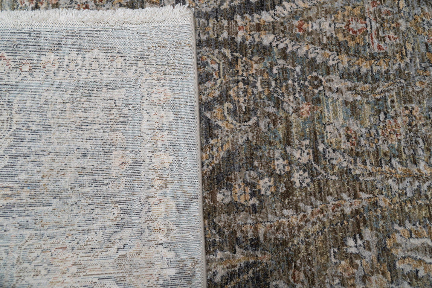 Pandora 17641-881 Brown/Beige/White Area Rug