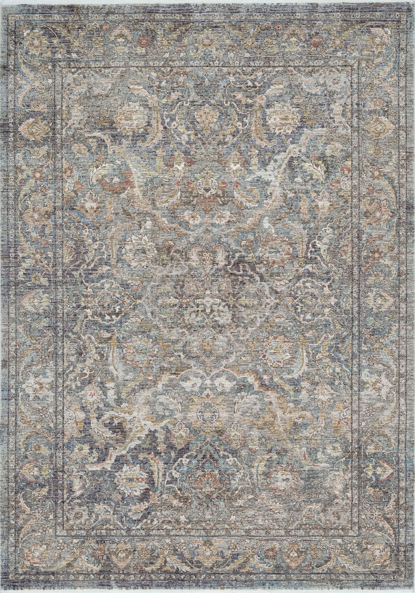 Pandora 17645-599 Navy/Multi Area Rug