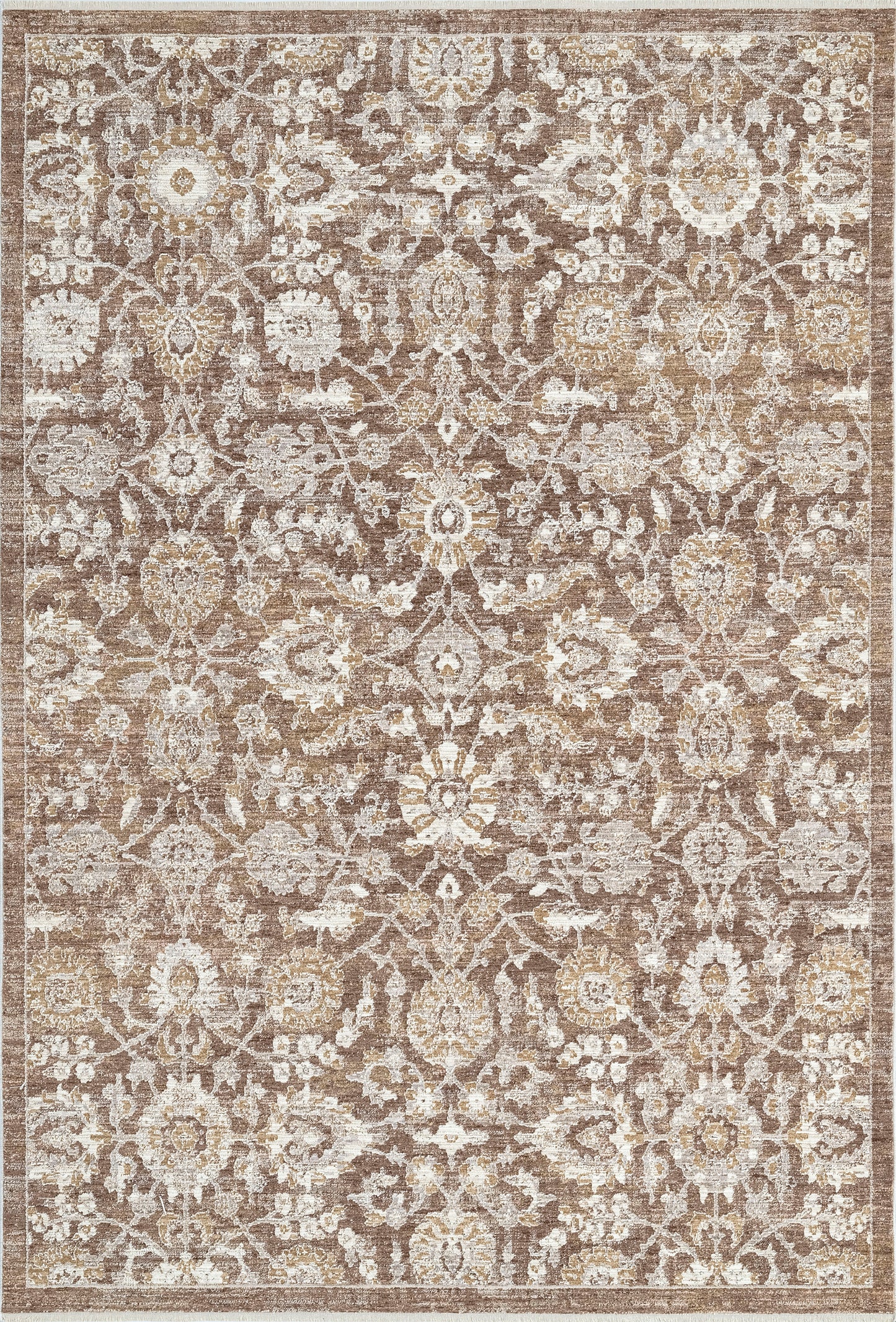 Patara 10568-681 Rust/Brown/Ivory Area Rug