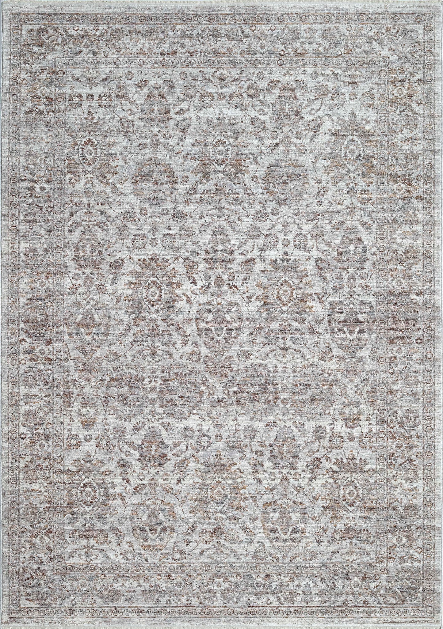 Patara 10575-969 Silver/Rust/Multi Area Rug