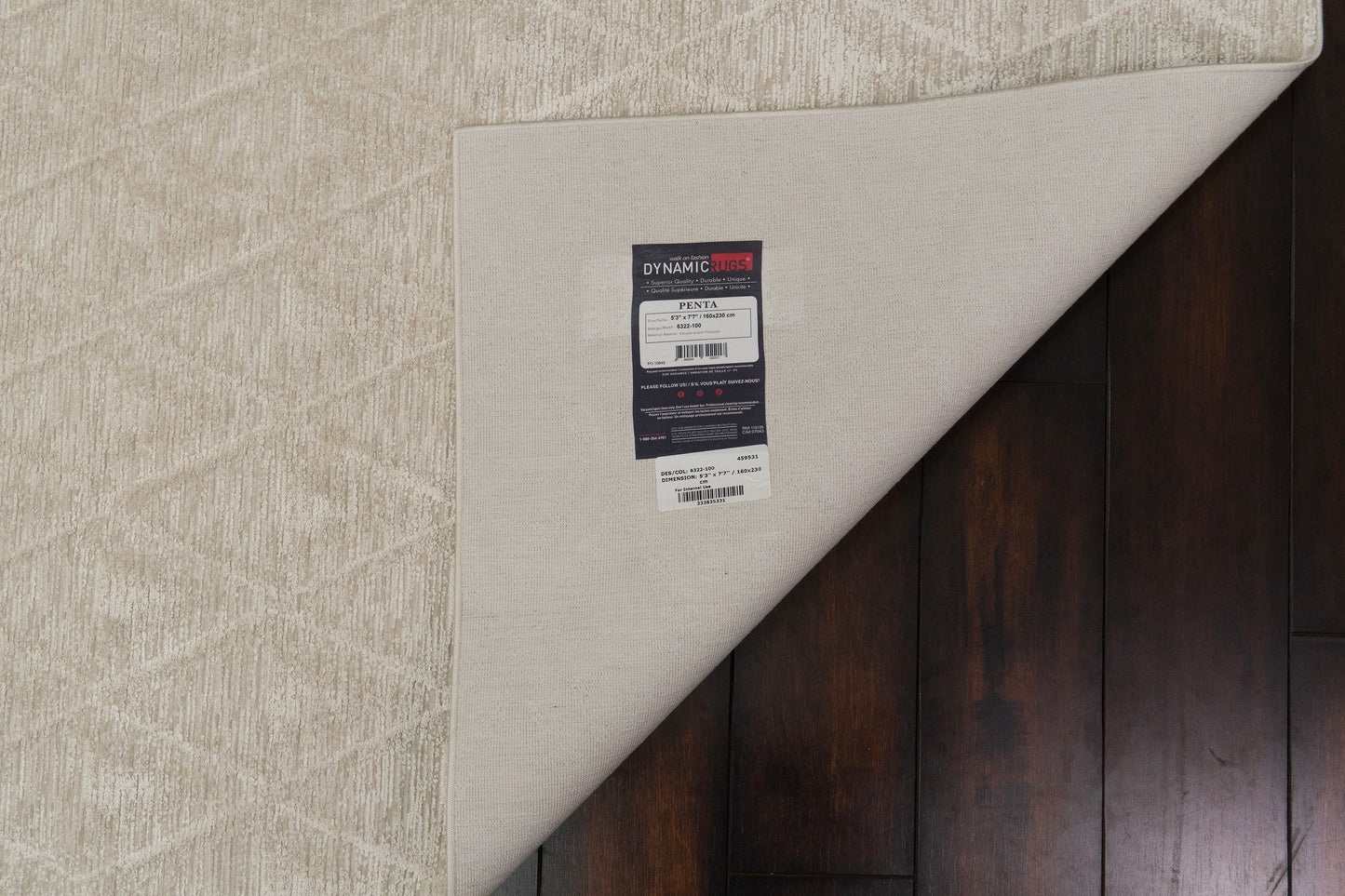 Penta 6322-100 Cream Area Rug