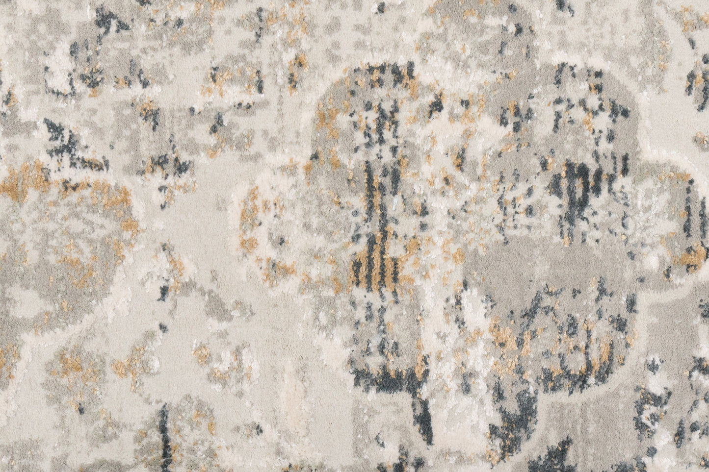 Quartz 27077-190 Ivory/Grey Area Rug