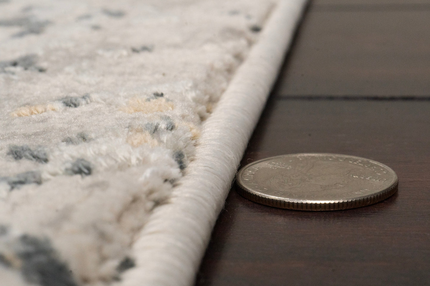 Quartz 25010-190 Light Grey Area Rug