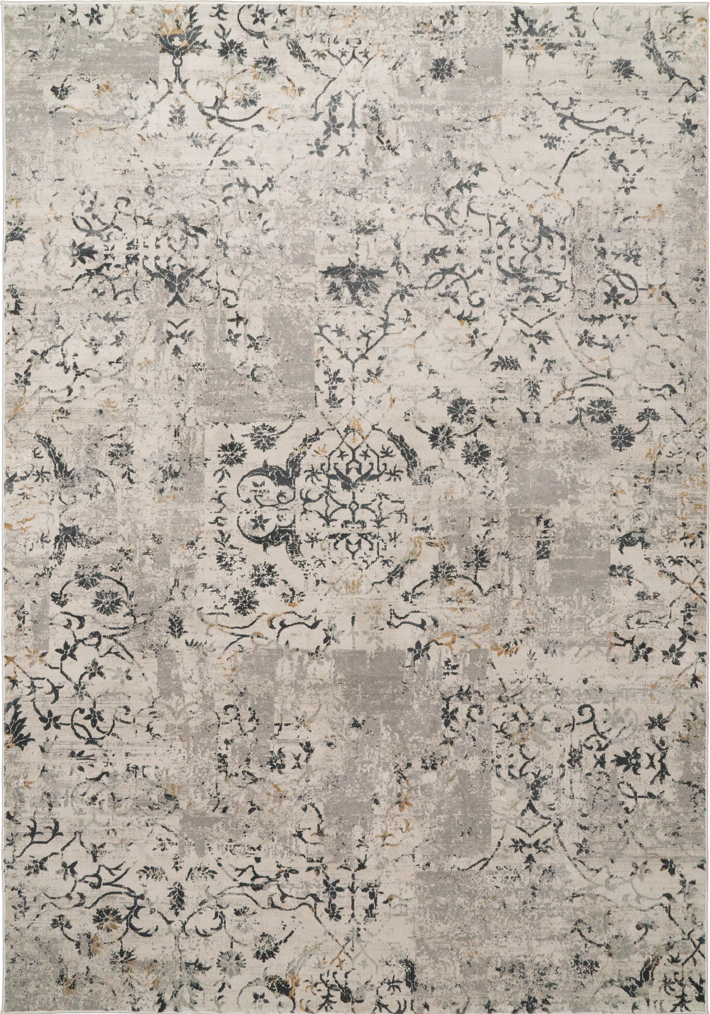Quartz 25010-190 Light Grey Area Rug