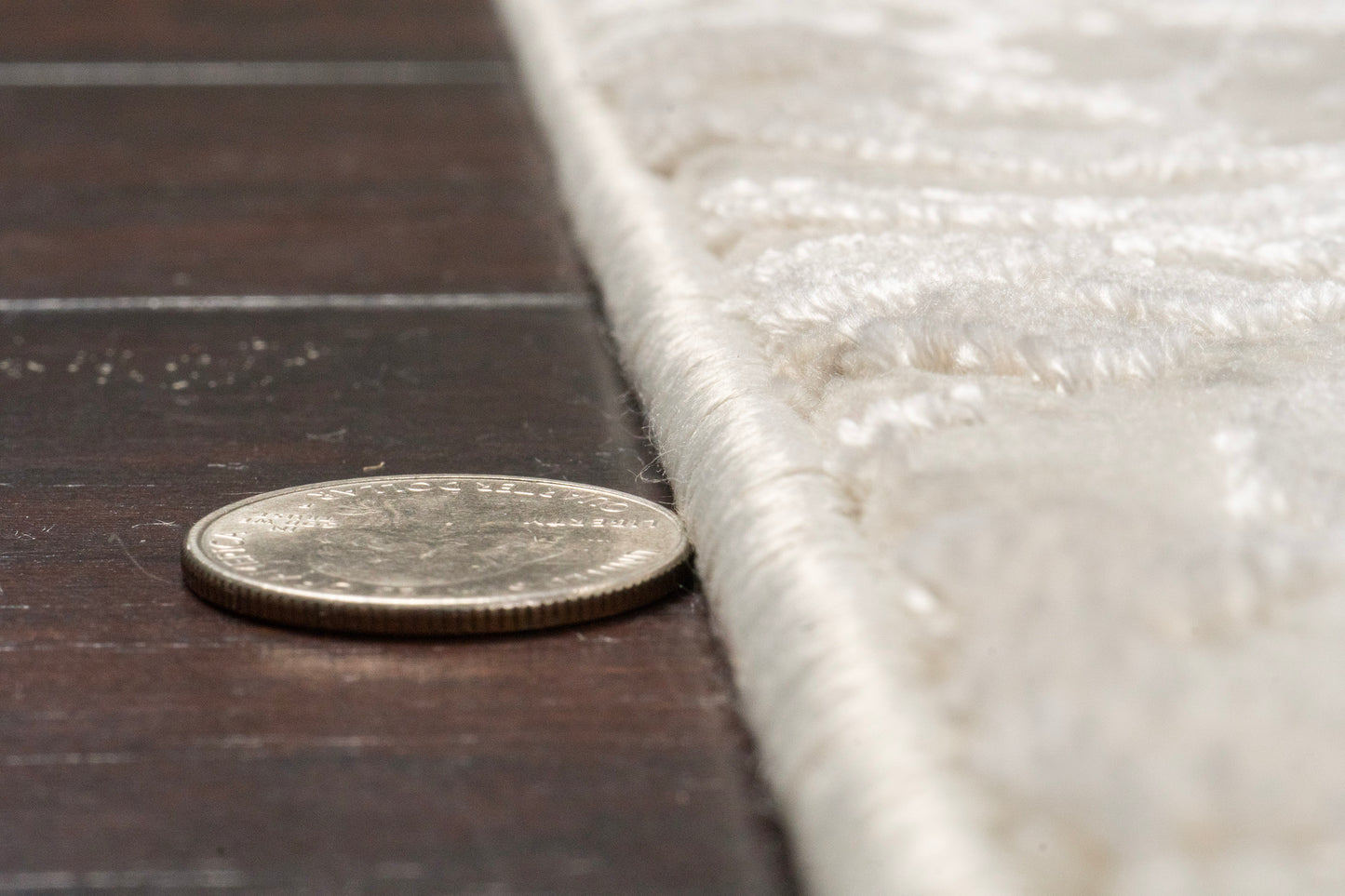 Quartz 26190-100 Ivory Area Rug