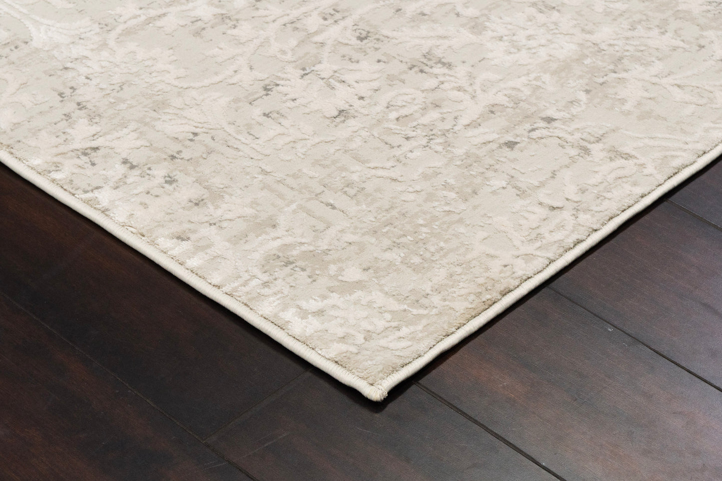 Quartz 27030-110 Ivory/Beige Area Rug