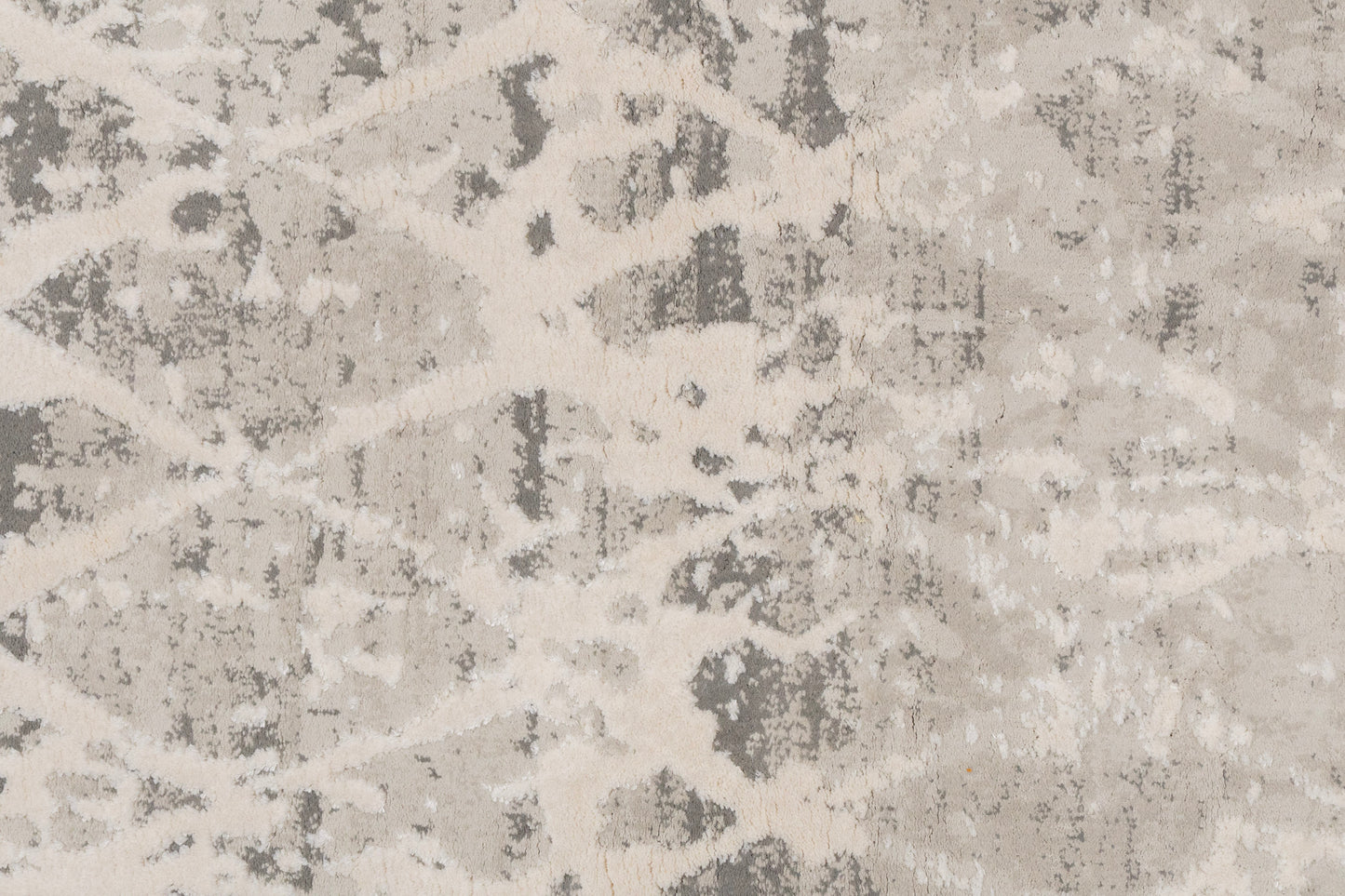 Quartz 27039-111 Ivory/Silver Area Rug