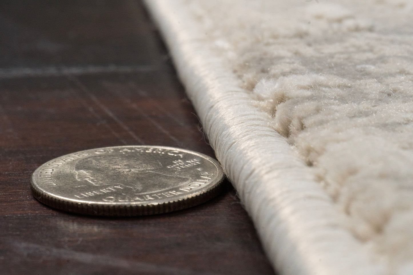Quartz 27039-111 Ivory/Silver Area Rug