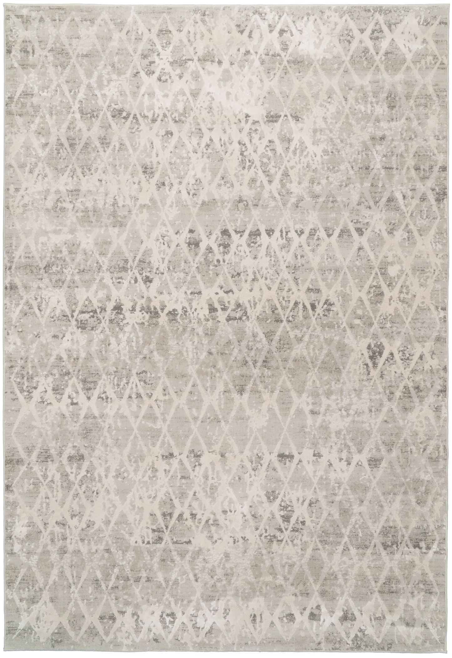 Quartz 27039-111 Ivory/Silver Area Rug