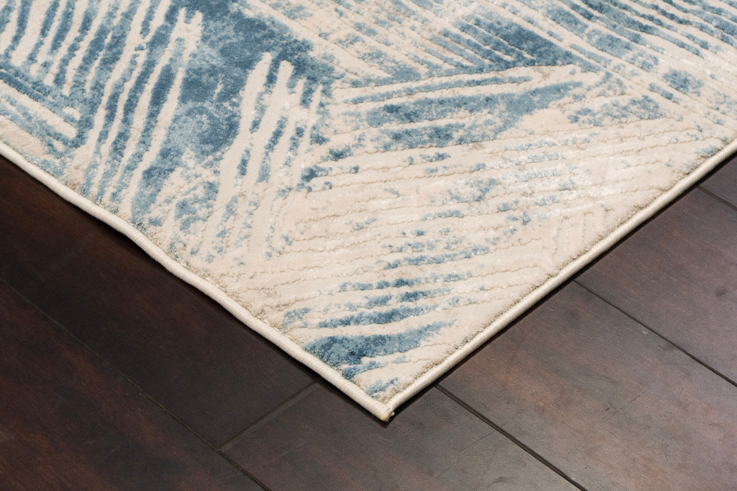Quartz 27041-150 Beige/Blue Area Rug