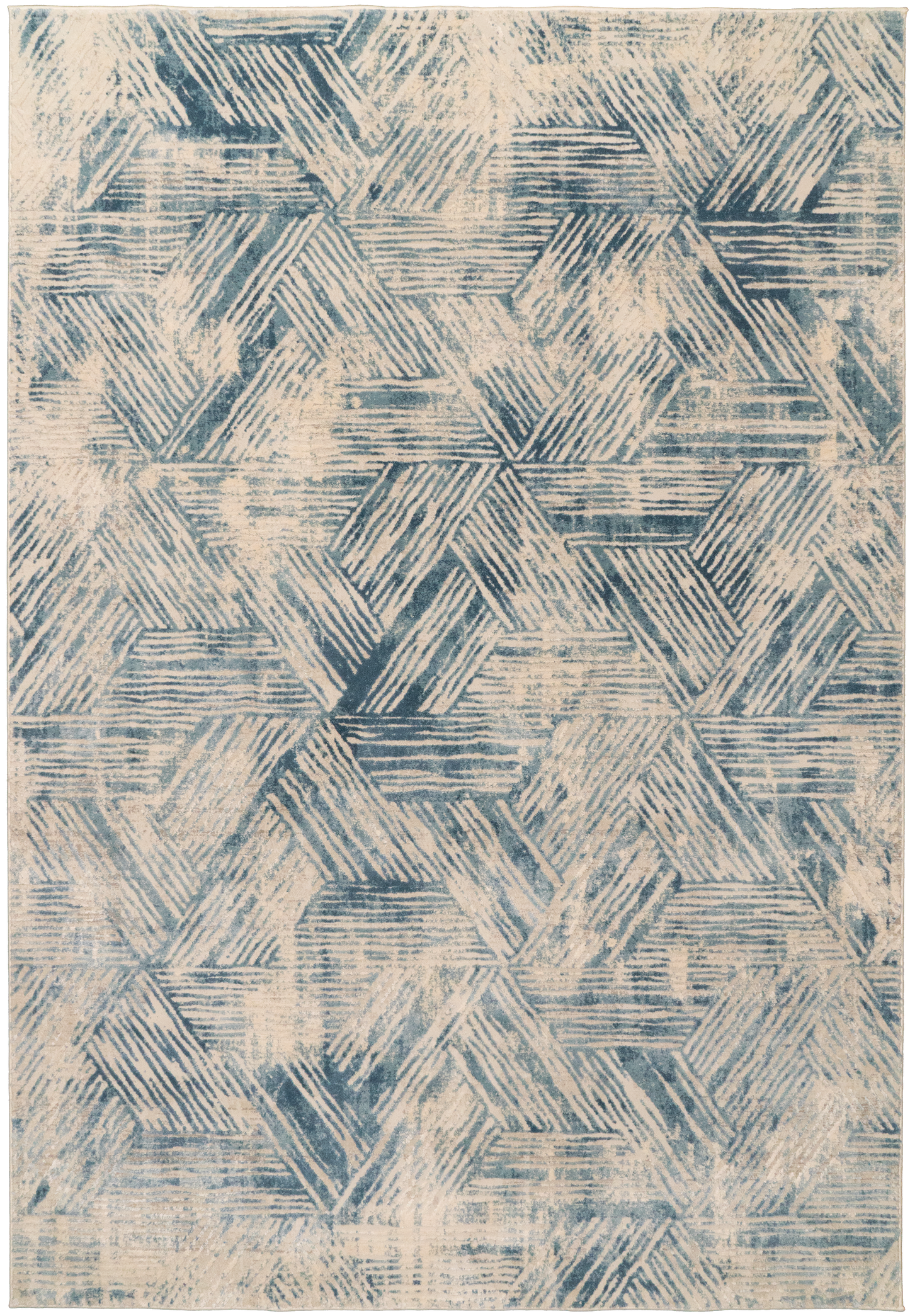 Quartz 27041-150 Beige/Blue Area Rug