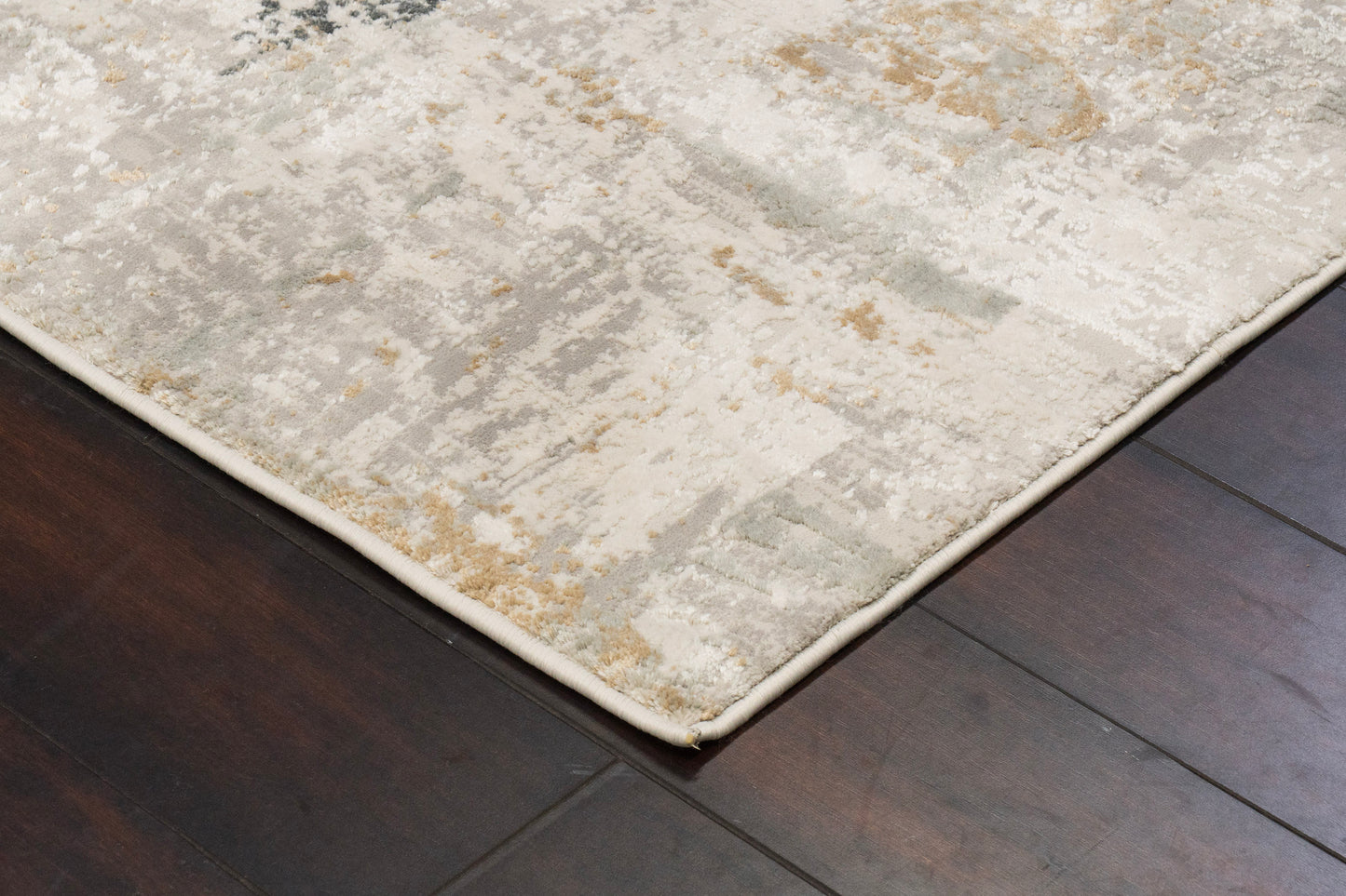 Quartz 27048-190 Ivory/Grey Area Rug