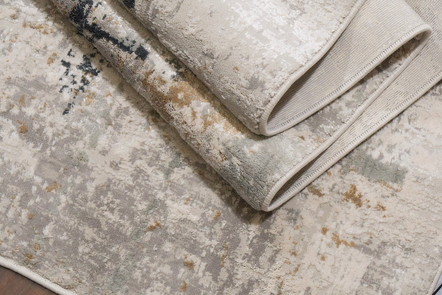 Quartz 27048-190 Ivory/Grey Area Rug