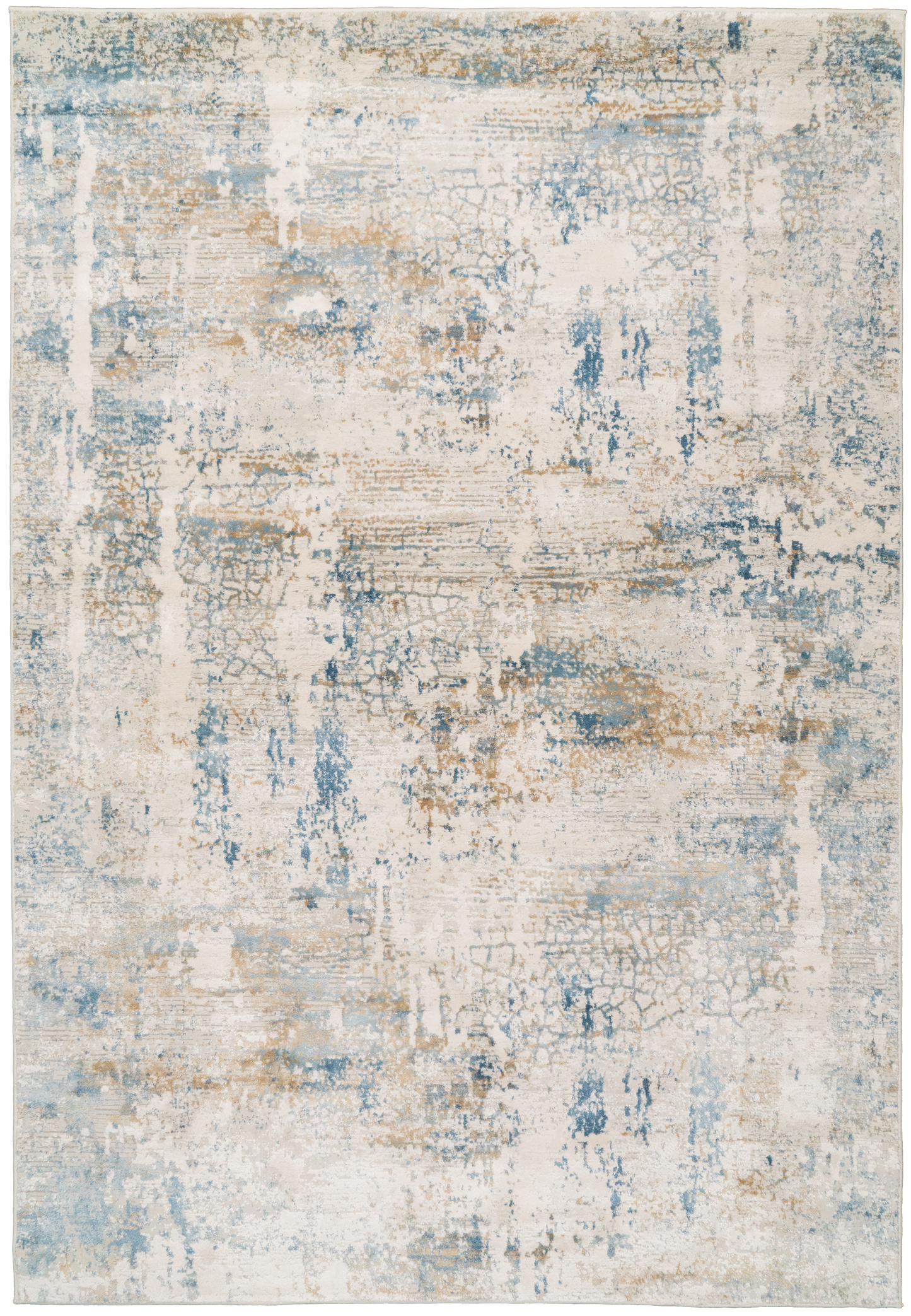 Quartz 27050-150 Ivory/Blue Area Rug