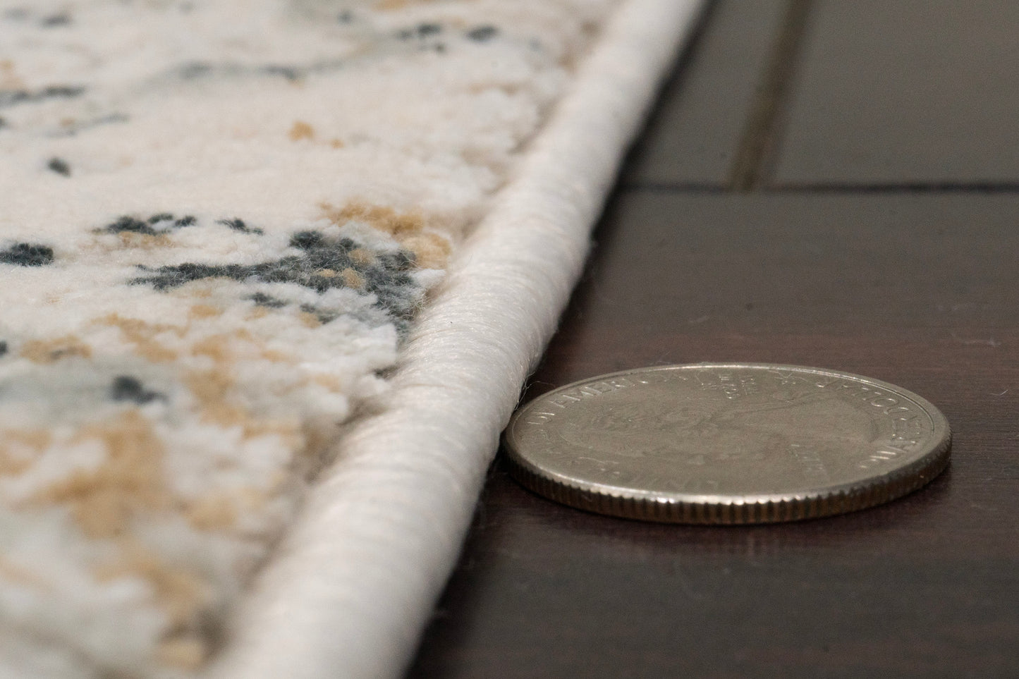 Quartz 27050-190 Ivory/Grey Area Rug