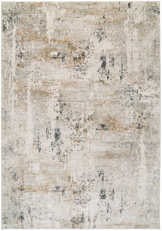 Quartz 27050-190 Ivory/Grey Area Rug