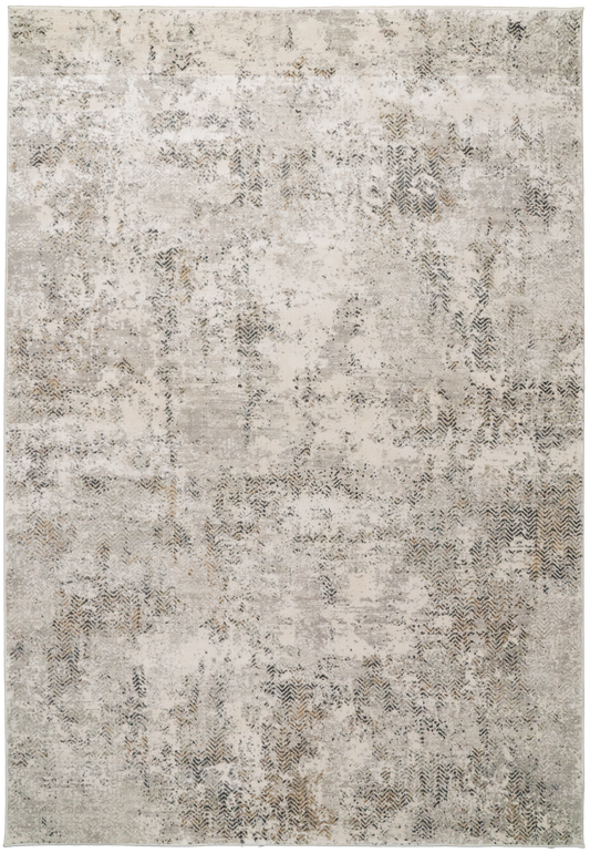 Quartz 27061-190 Ivory/Grey Area Rug