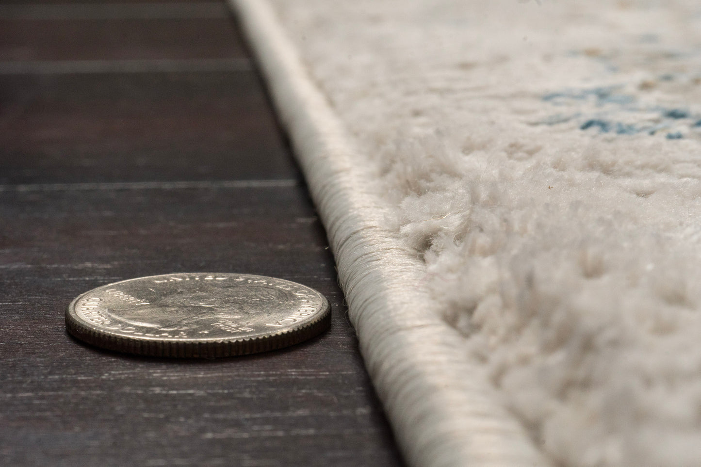 Quartz 27064-195 Ivory/Grey/Blue Area Rug