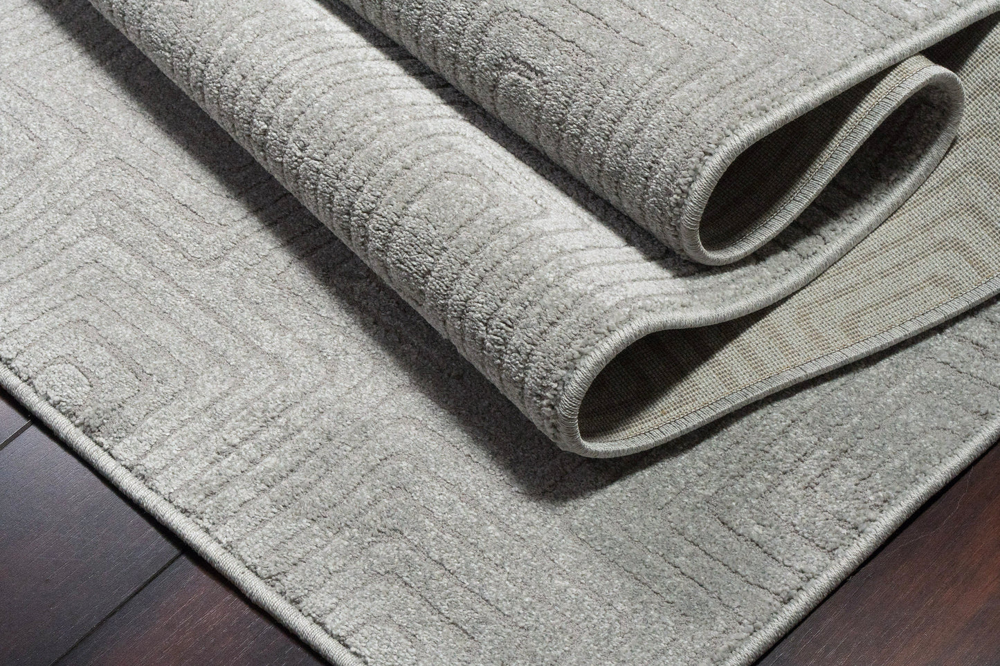 Quin 41009-2121 Light Grey Area Rug