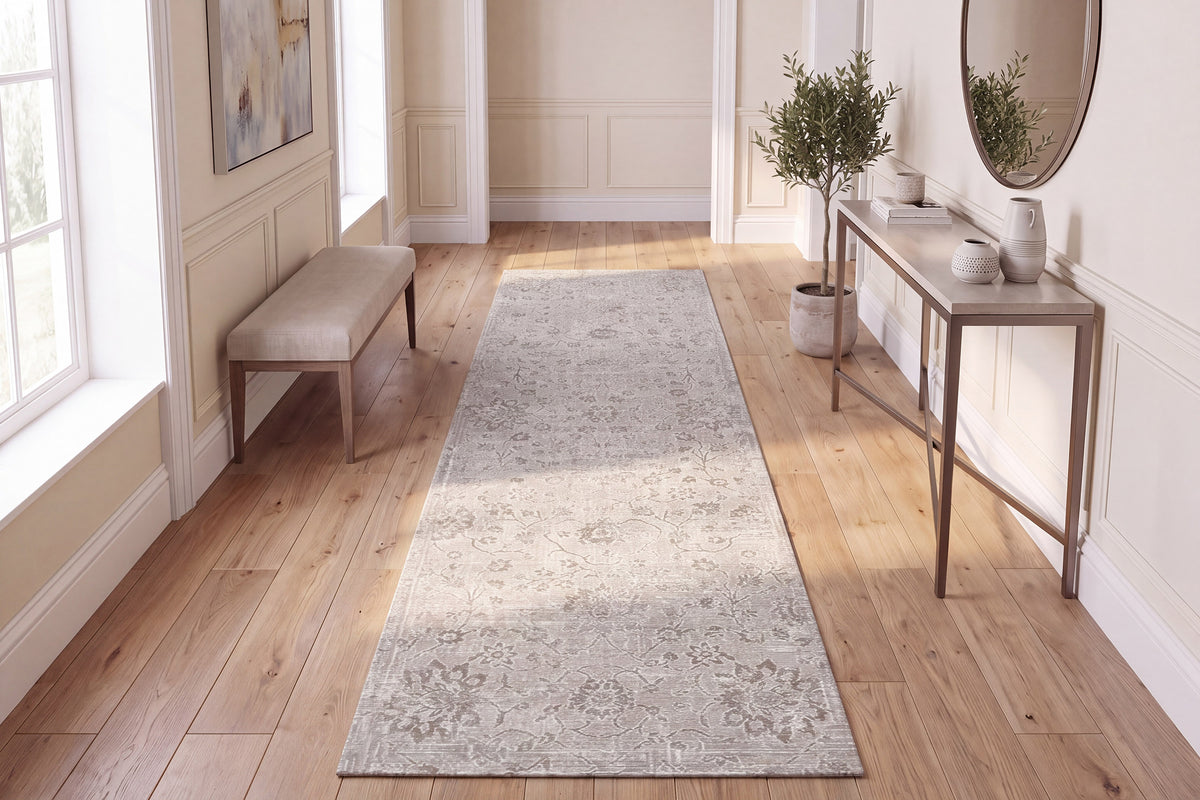Renaissance 3157-190 Ivory/Grey Area Rug