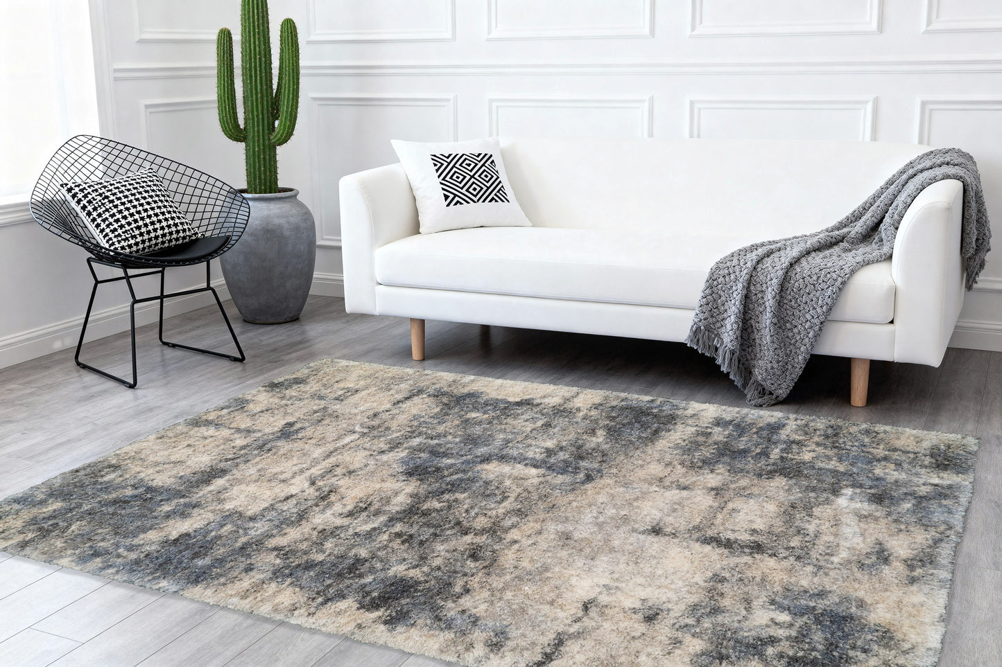 Reverie 3541-190 Cream/Grey Area Rug