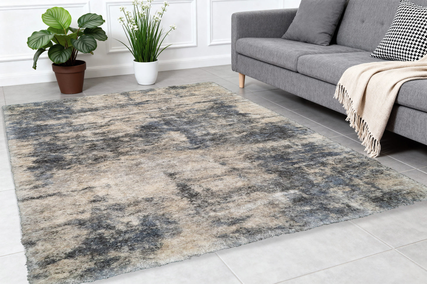 Reverie 3541-190 Cream/Grey Area Rug