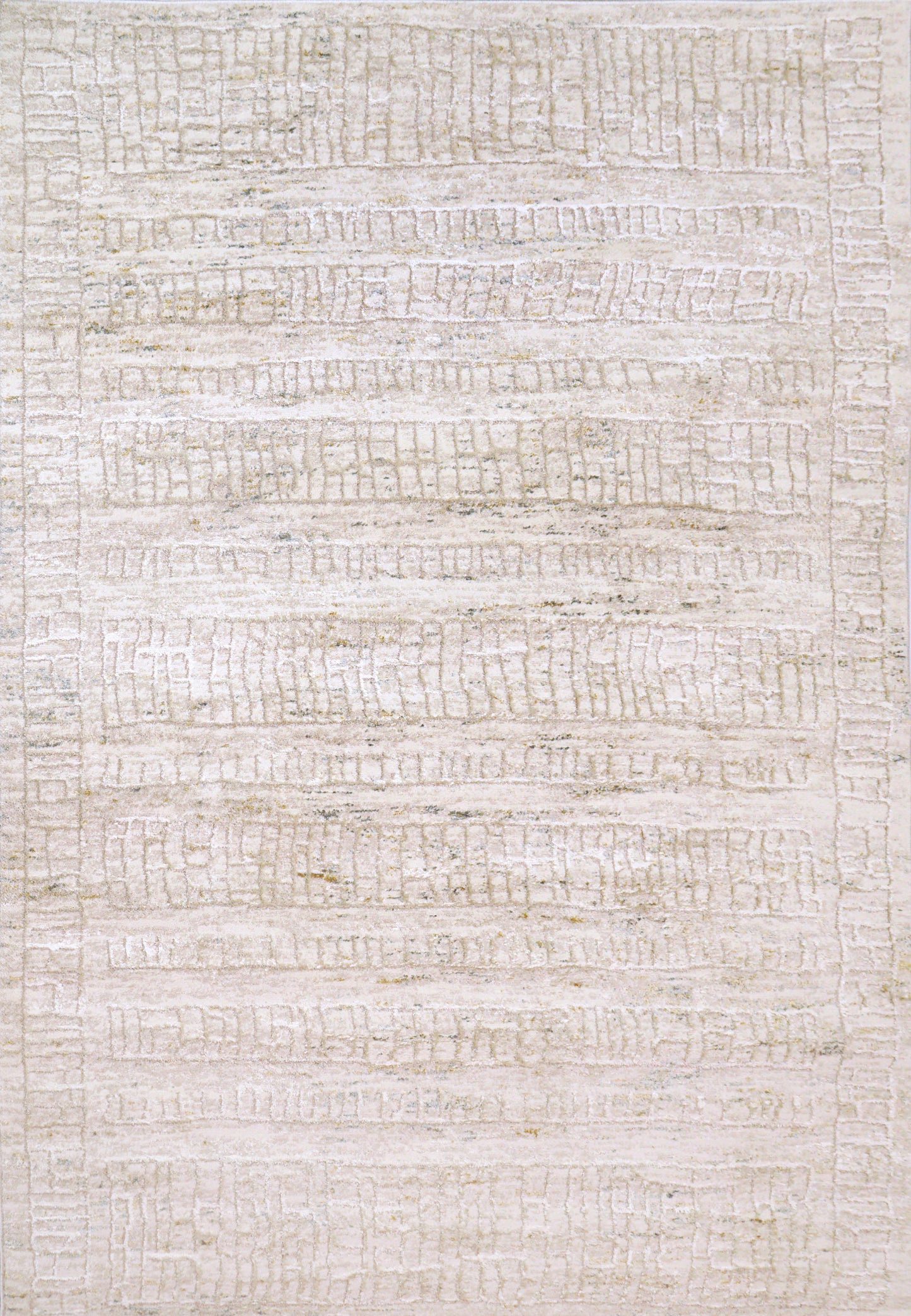 Roma 3181-110 Cream/White Area Rug