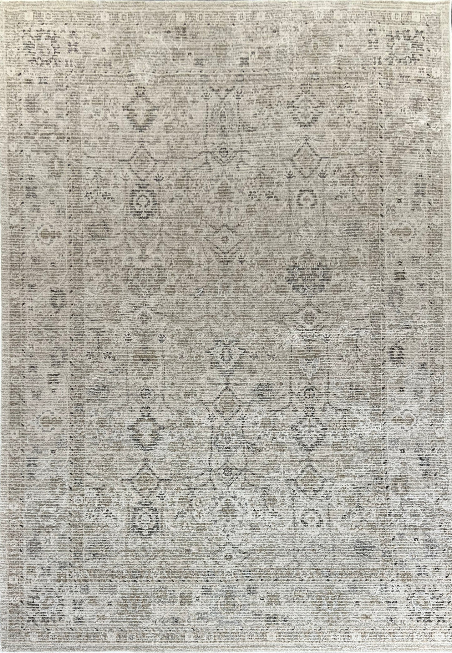 Saffron 16612-890 Beige/Grey Area Rug