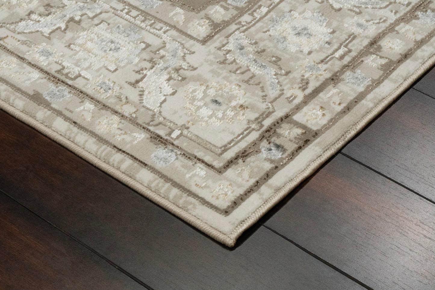 Safir 9275-890 Beige/Grey Area Rug