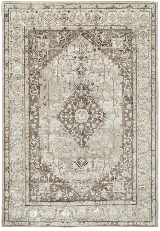 Safir 9275-890 Beige/Grey Area Rug