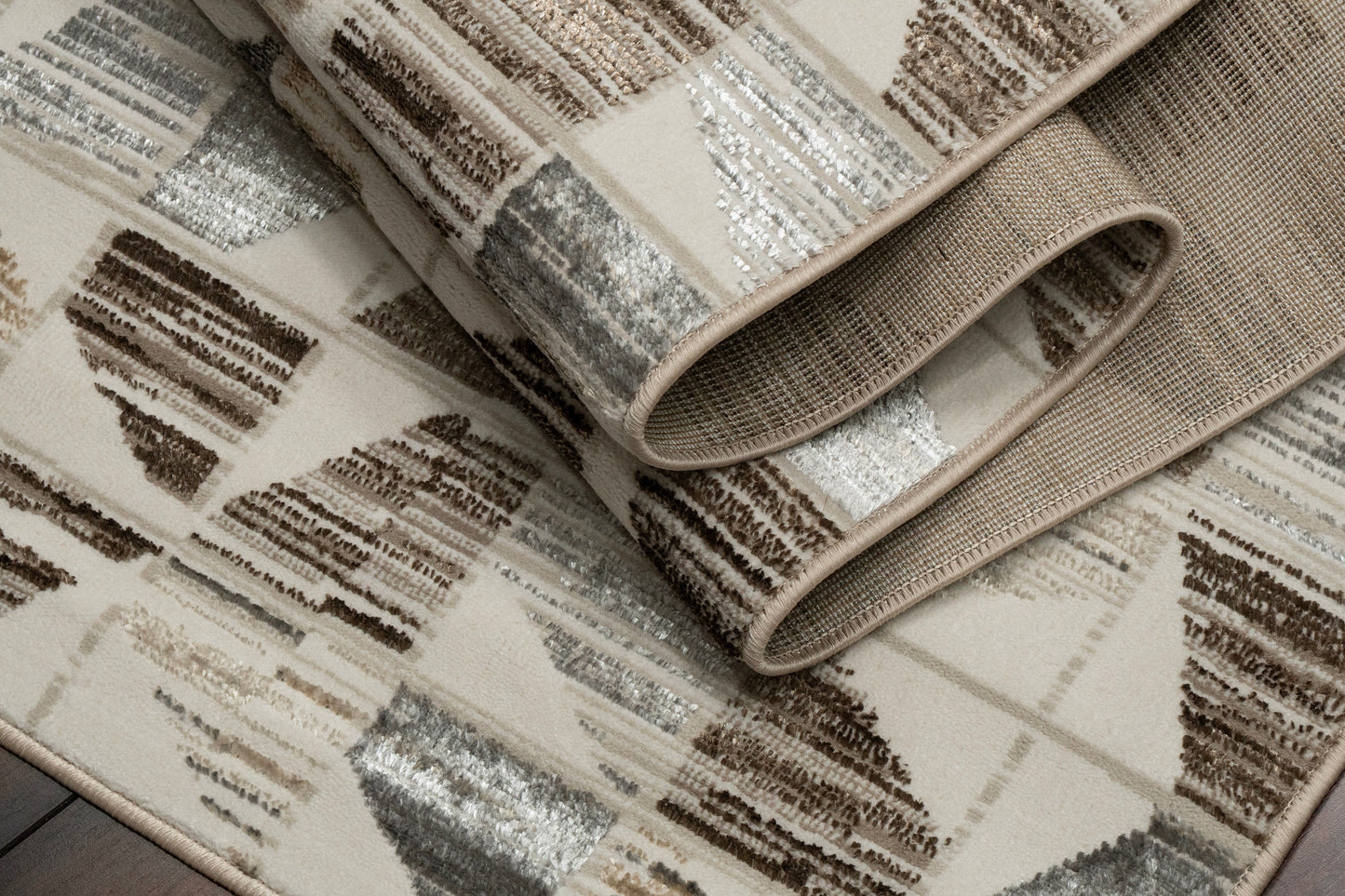 Safir 9277-889 Beige/Brown/Multi Area Rug