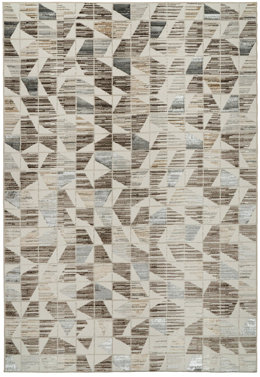 Safir 9277-889 Beige/Brown/Multi Area Rug