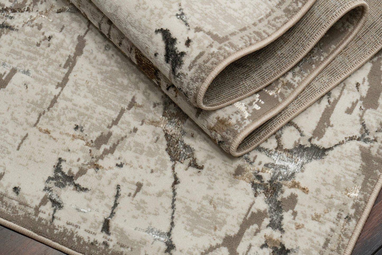 Safir 9278-890 Beige/Grey Area Rug