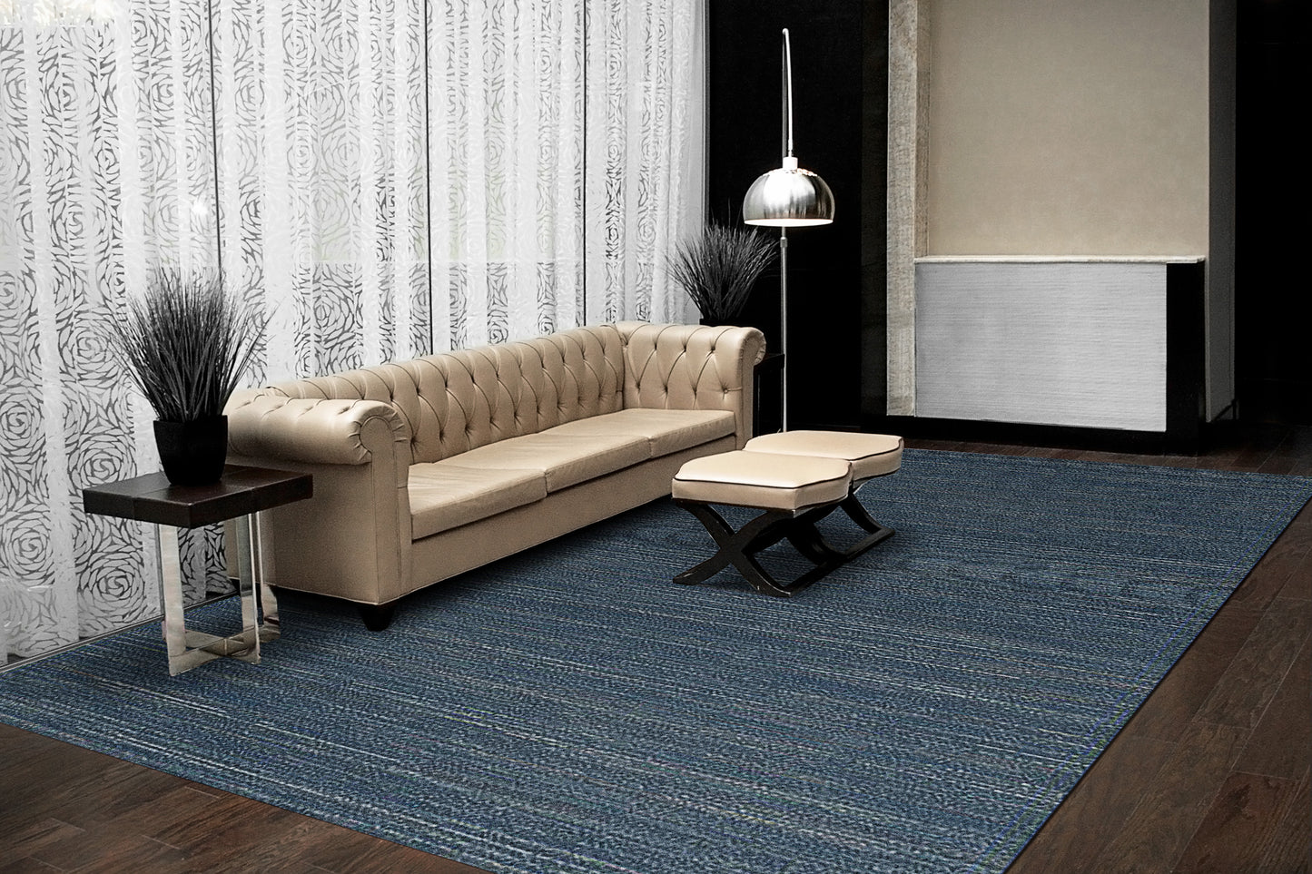 Savoy 3586-500 Navy Area Rug