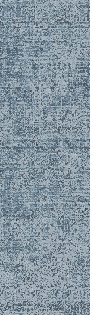Sequence 18501-500 Blue Area Rug