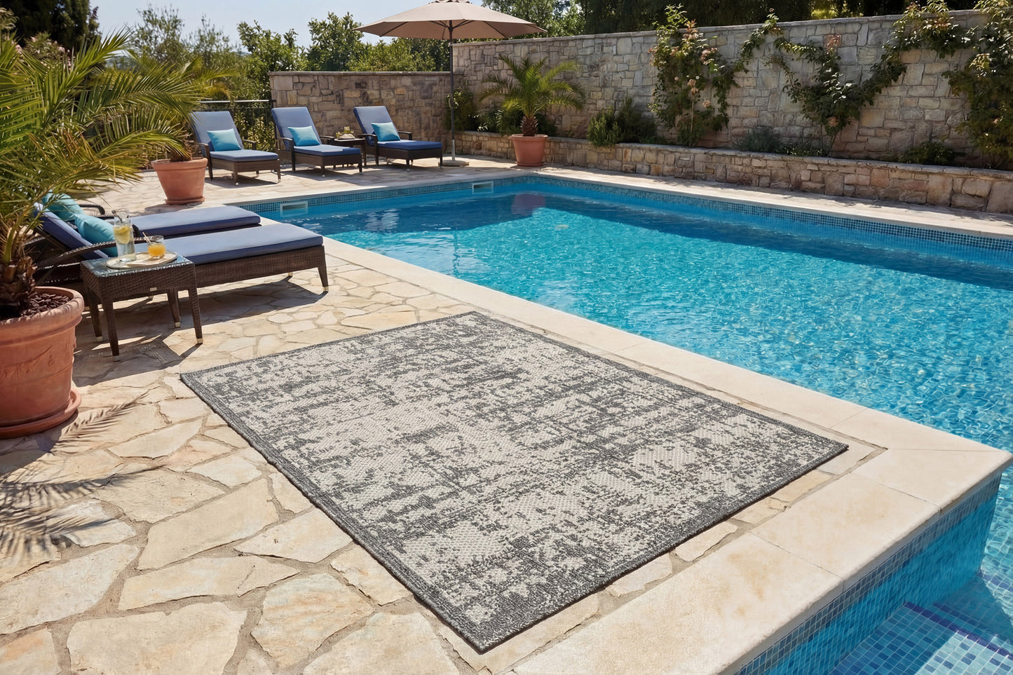 Shore 1329-900 Light Grey Area Rug