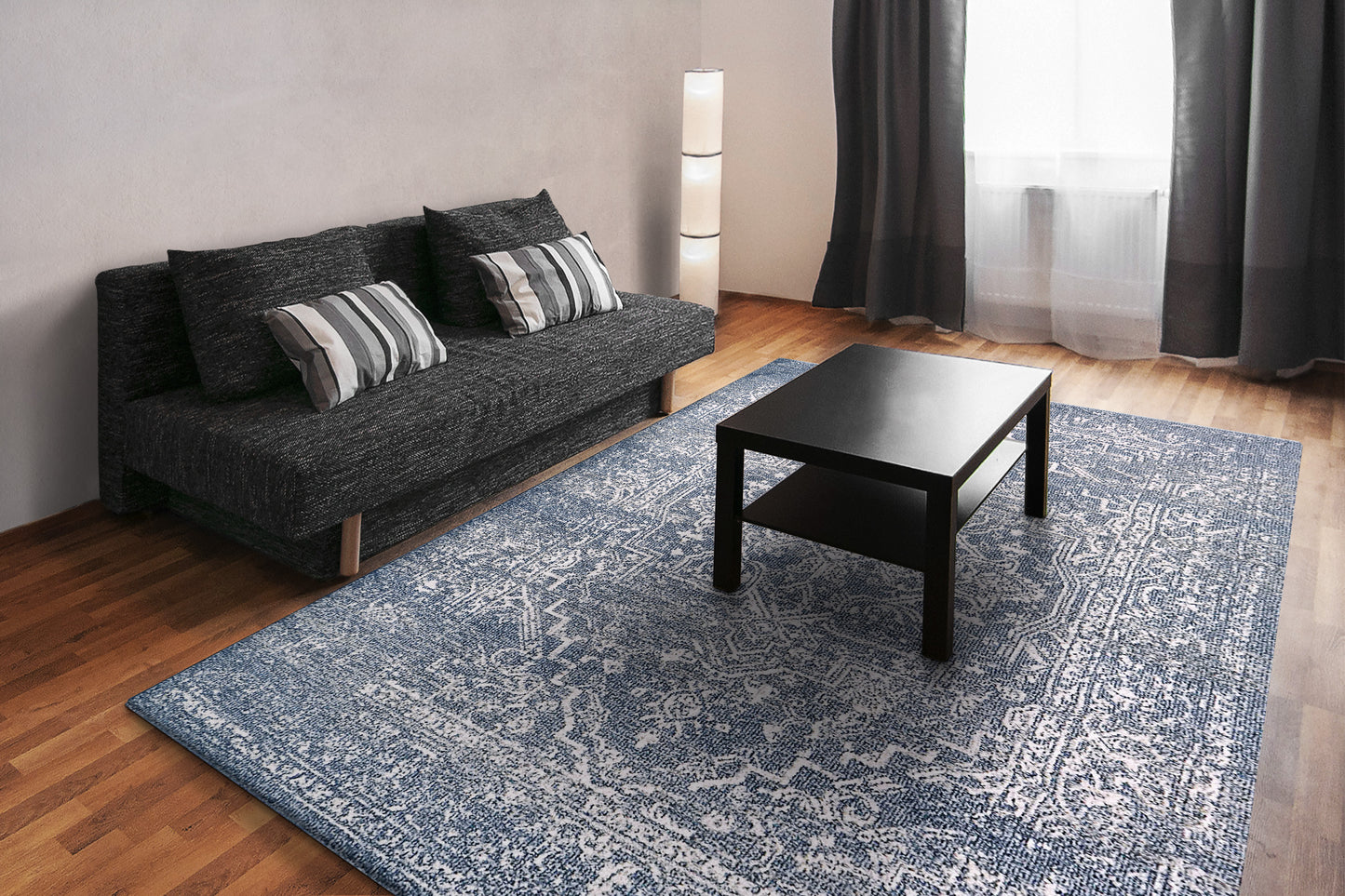 Soma 6191-510 Denim/Ivory Area Rug