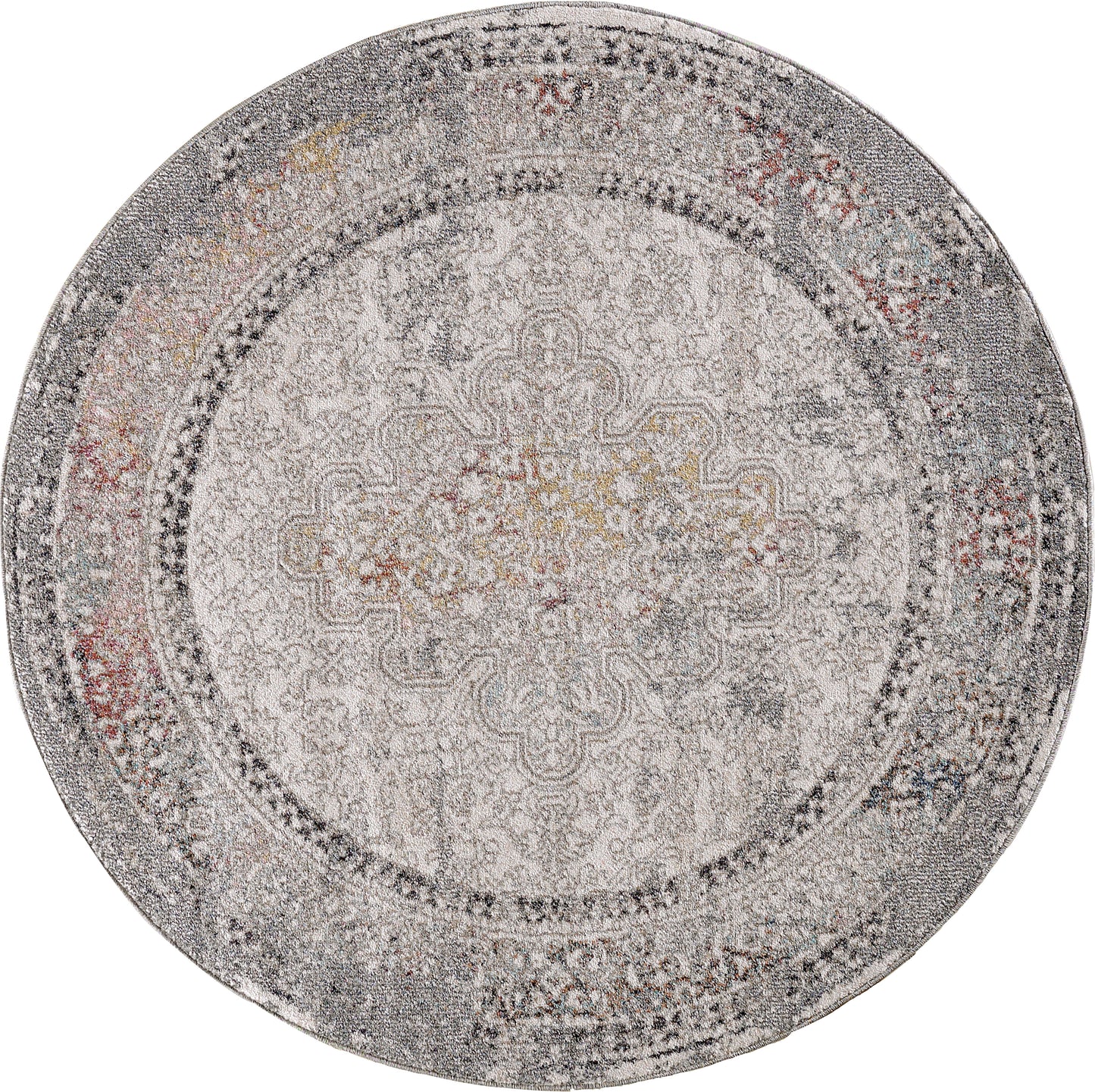 Soma 6194-199 Ivory/Grey/Multi Area Rug